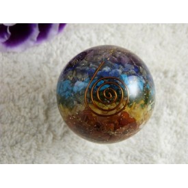 Orgonite Bol, Meerkleurig...