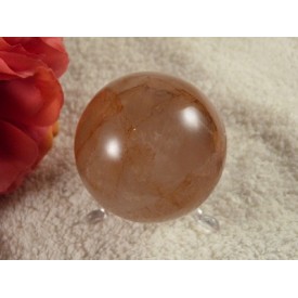 Hematoidekwarts bol 5 cm...