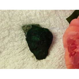 Malachiet schijfje 20-25 gram
