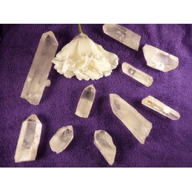 Bergkristal punt kwal B 95...